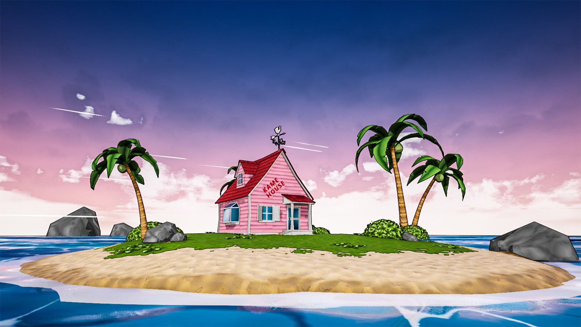 Download Image The Kame House Home of Son Goku Wallpaper  Wallpaperscom