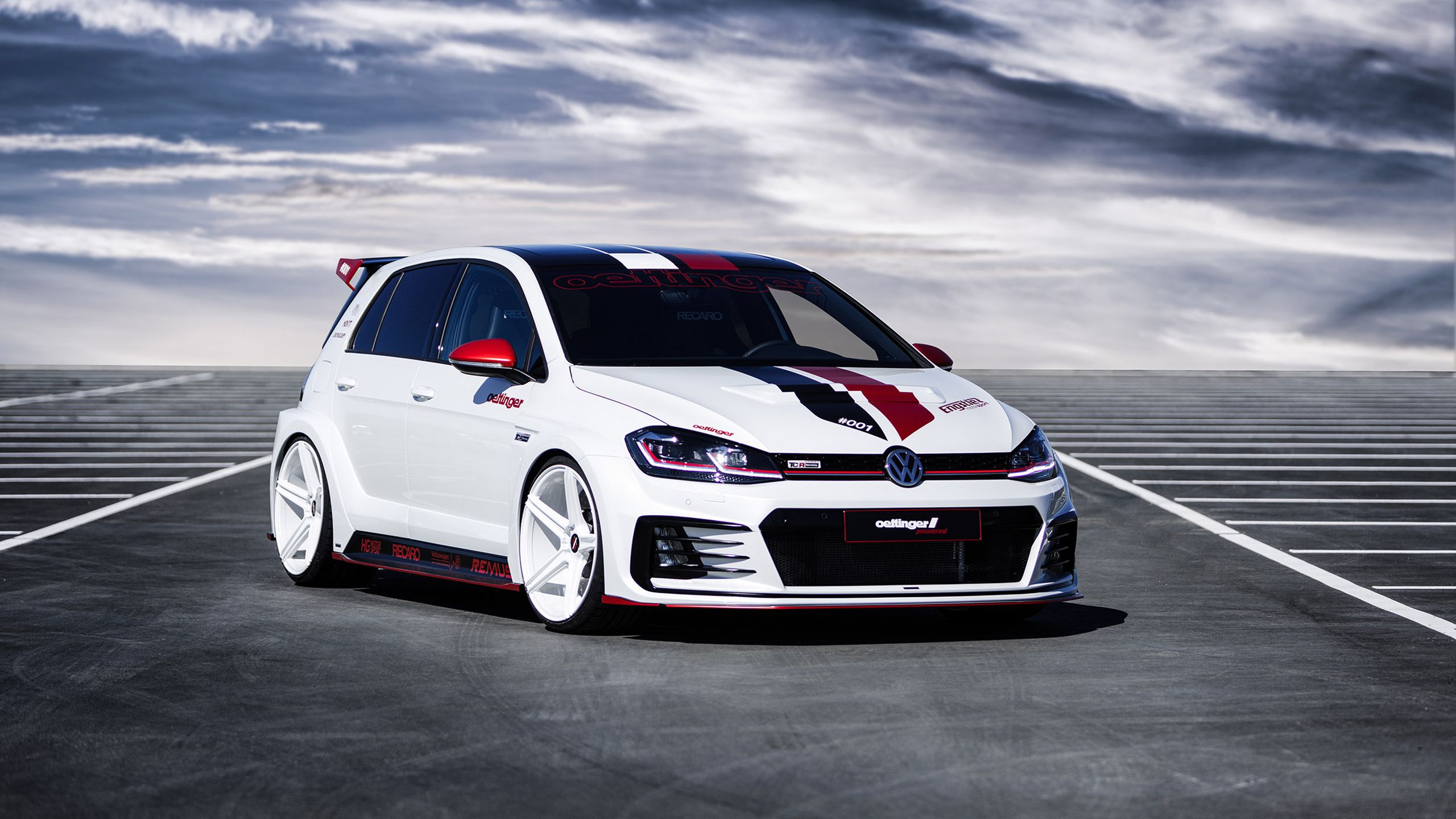 Oettinger Volkswagen Golf GTI TCR Germany Street Wallpaper. HD Car Wallpaper