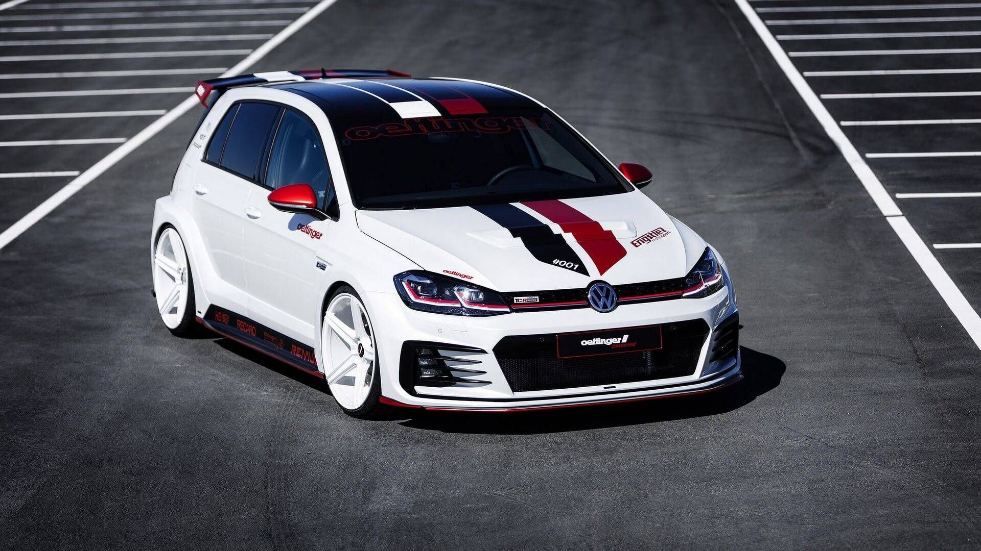 VW Golf GTI Oettinger TCR Germany Street. Motor1.com Photo