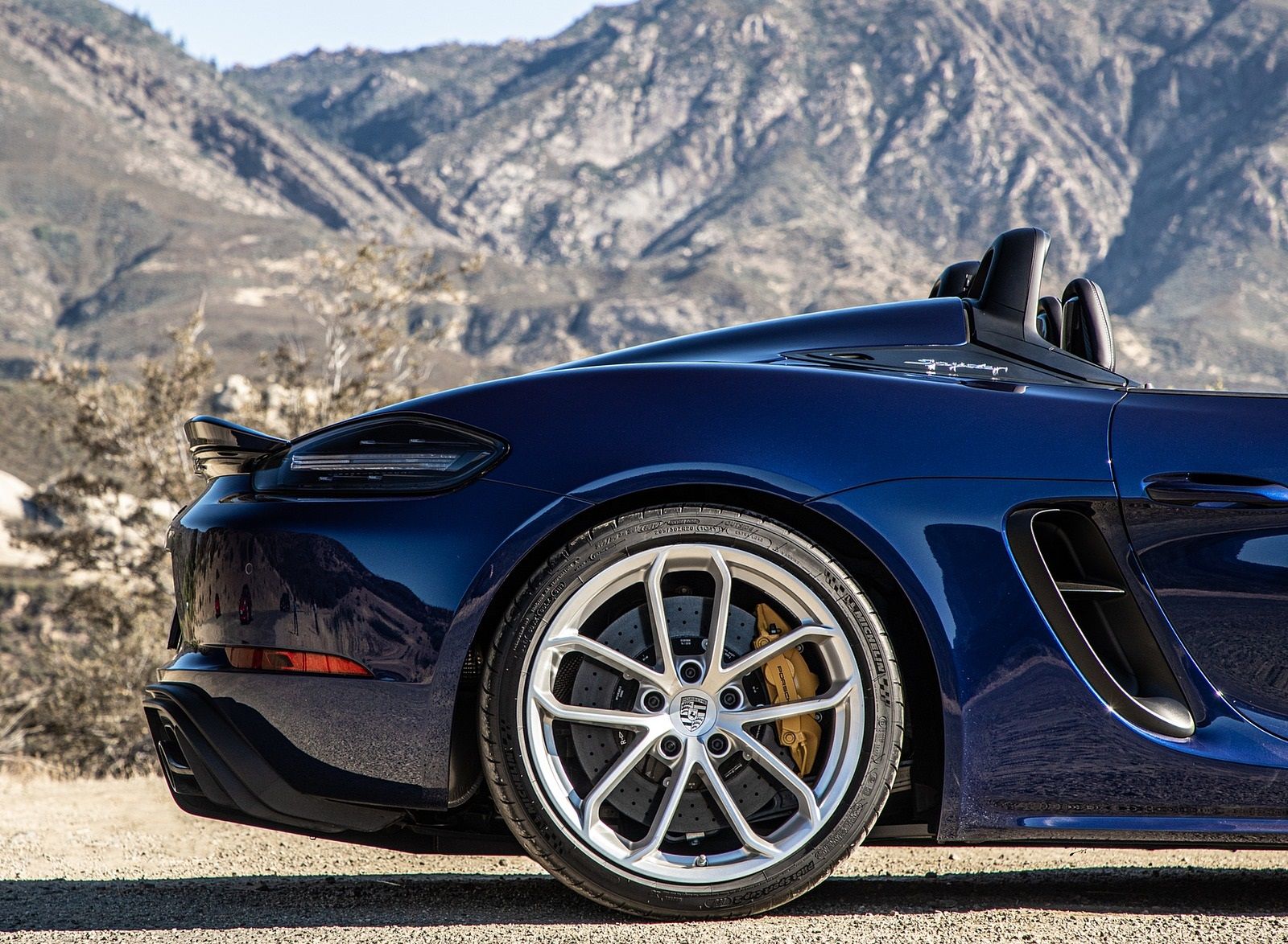 Porsche 718 Spyder Wheel Wallpaper