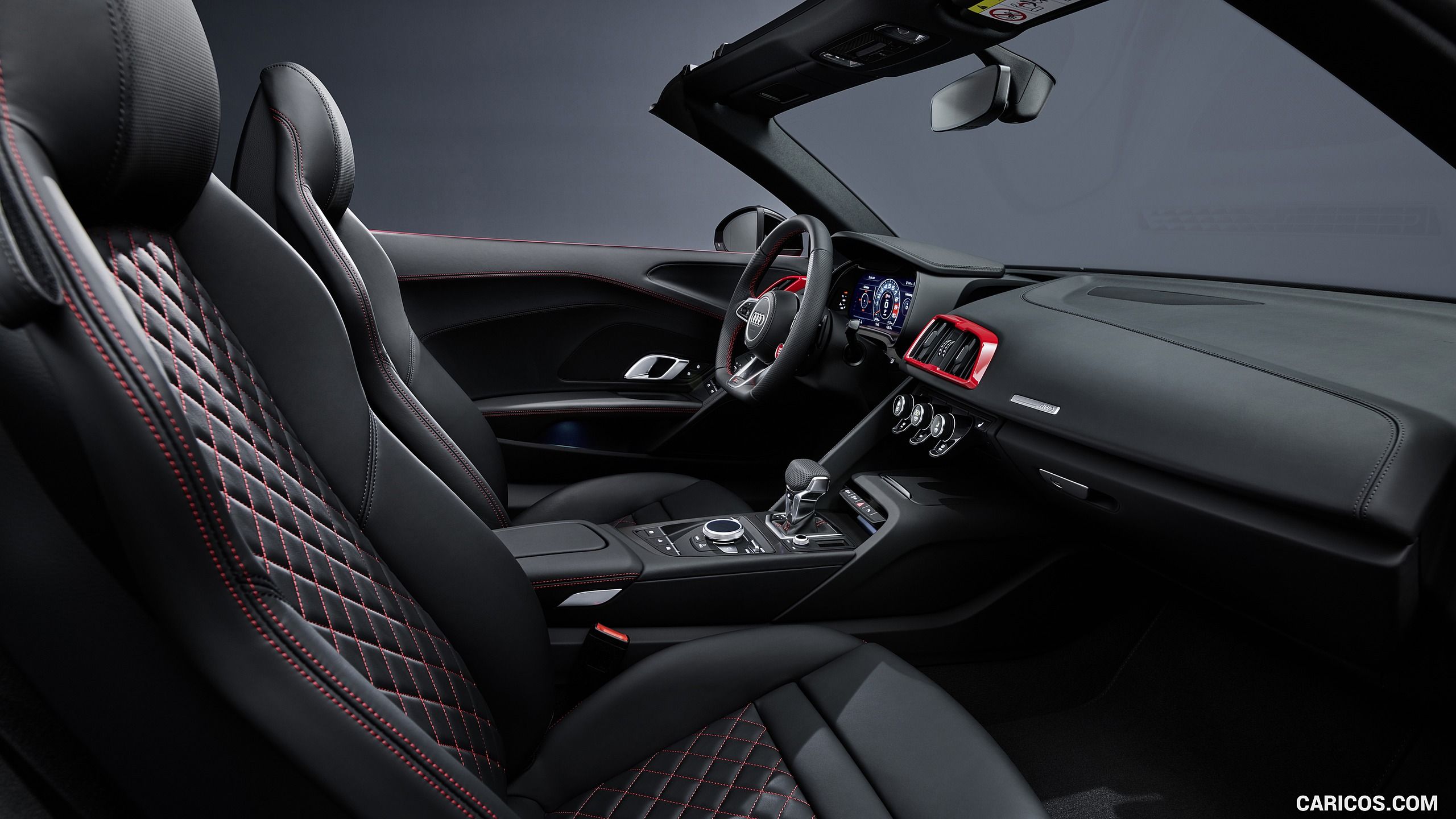 Audi R8 V10 RWD, Seats. HD Wallpaper