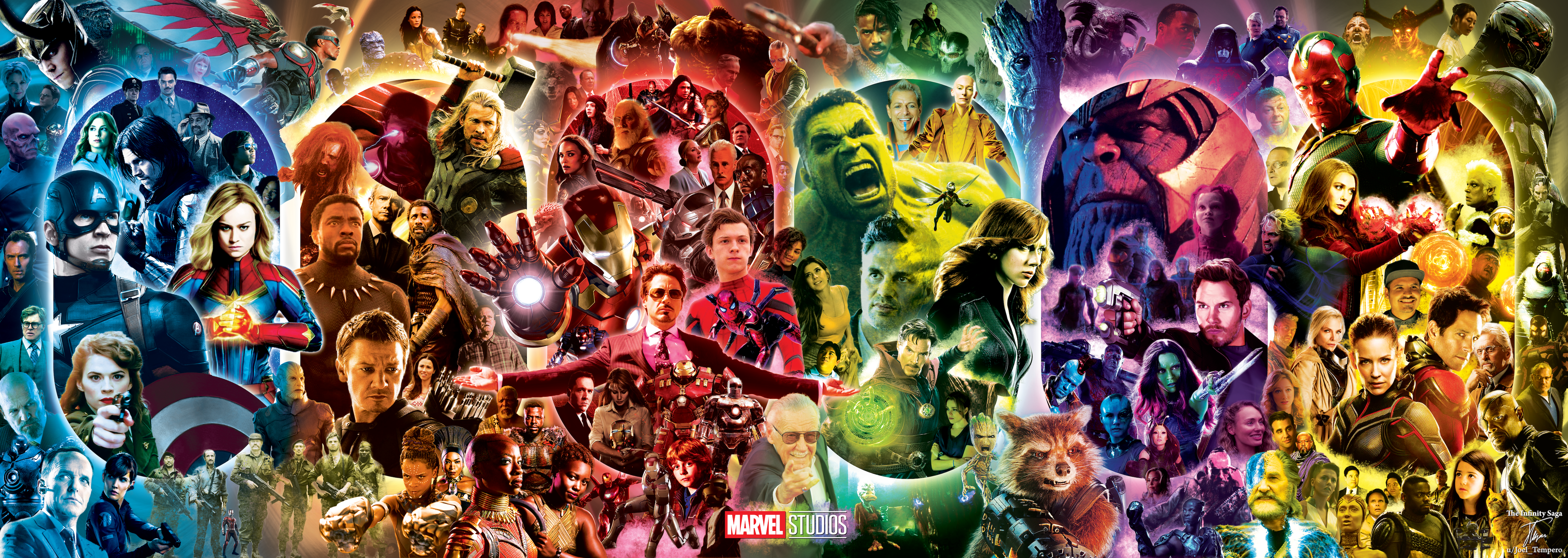 The Infinity Saga Cinematic Universe HD Wallpaper