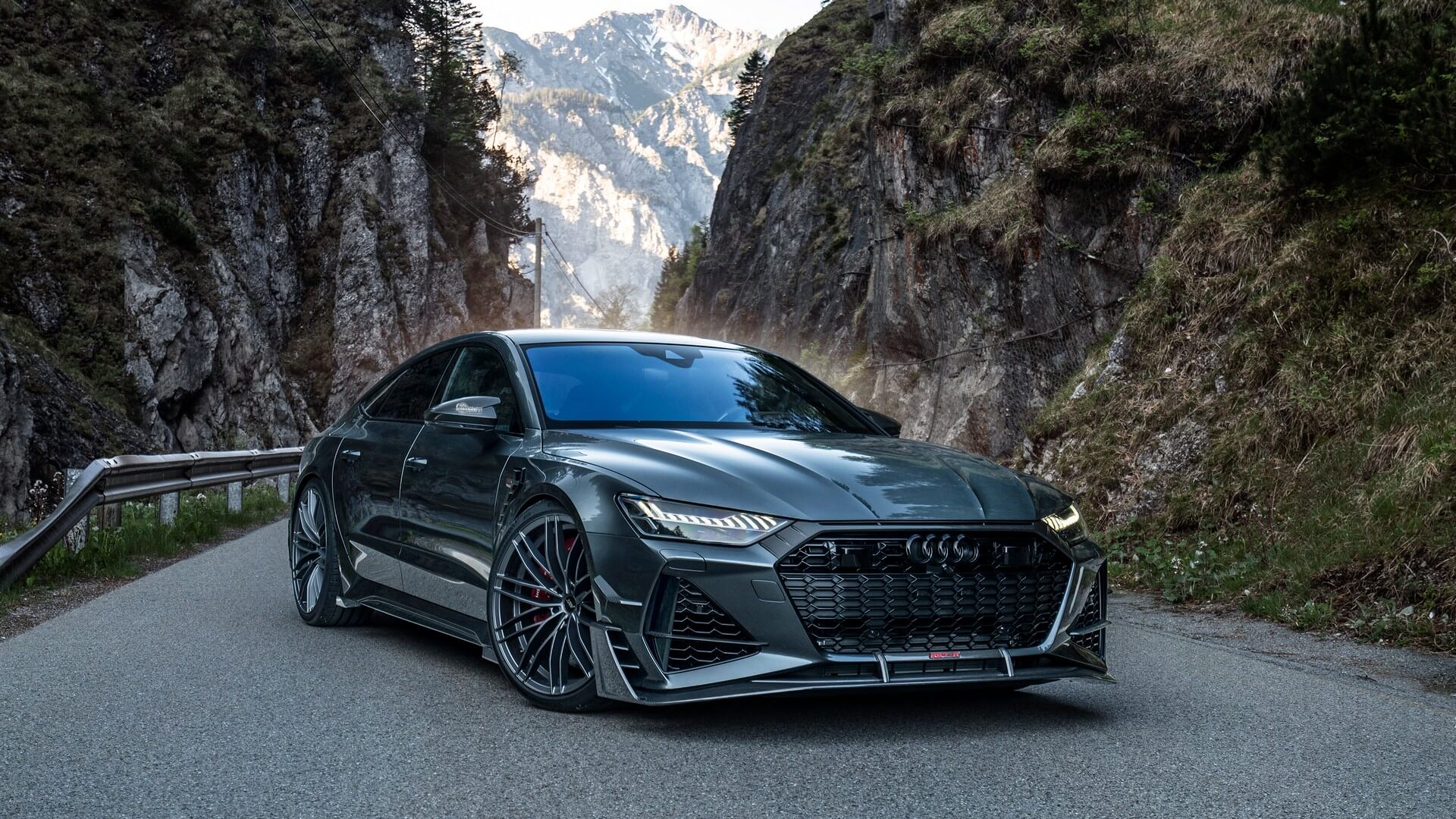 Audi RS7 R Sportback By ABT Looks Bad To The Bone In Daytona Gray