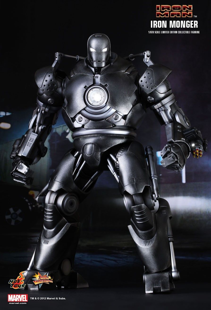 Iron Monger. Hot toys iron man, Iron man fan art, Iron man artwork