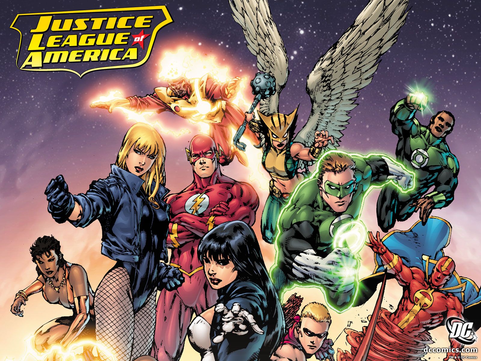 Justice League Girls Wallpaper