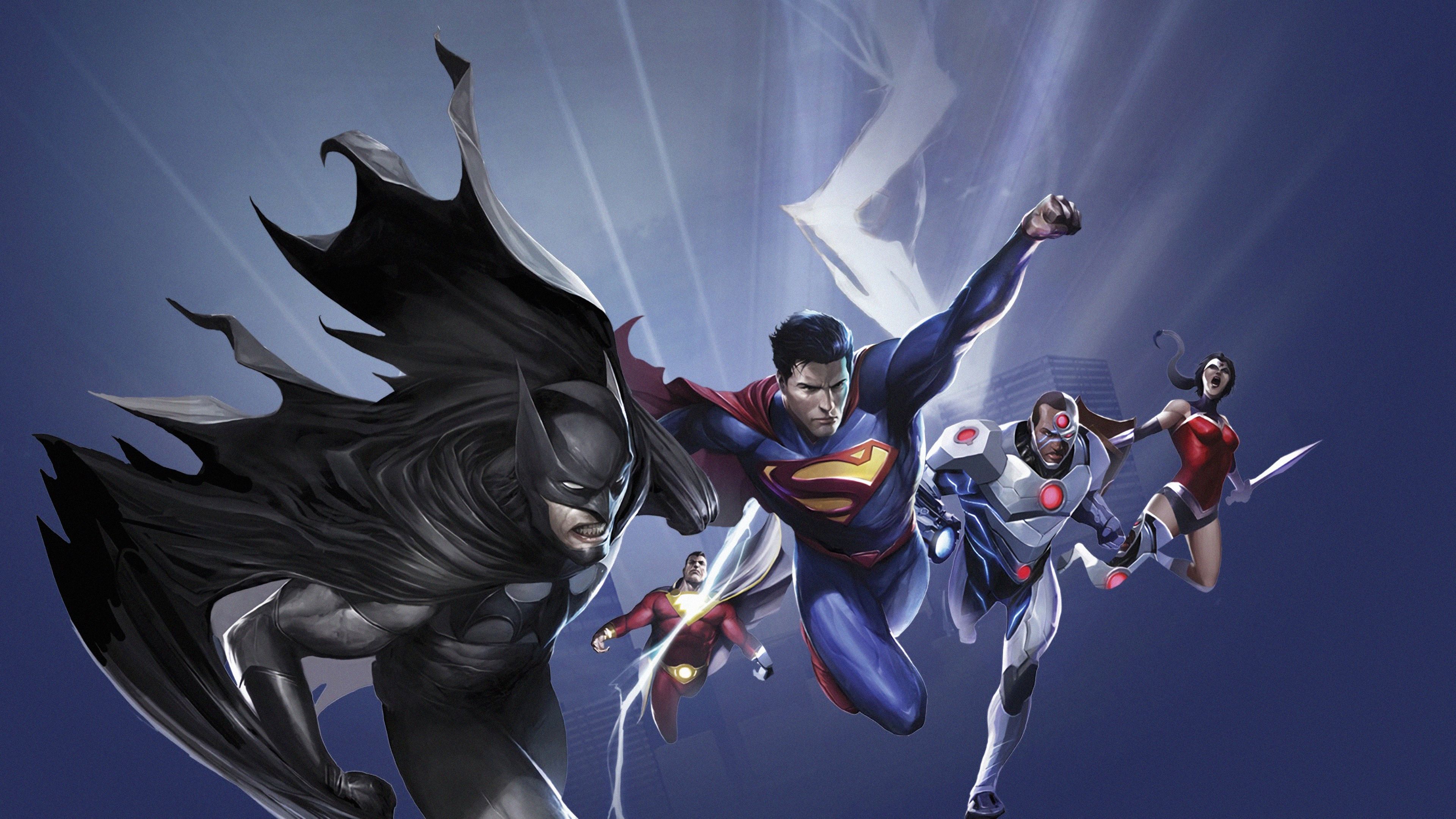 Justice League War 4k, HD Superheroes, 4k Wallpaper, Image