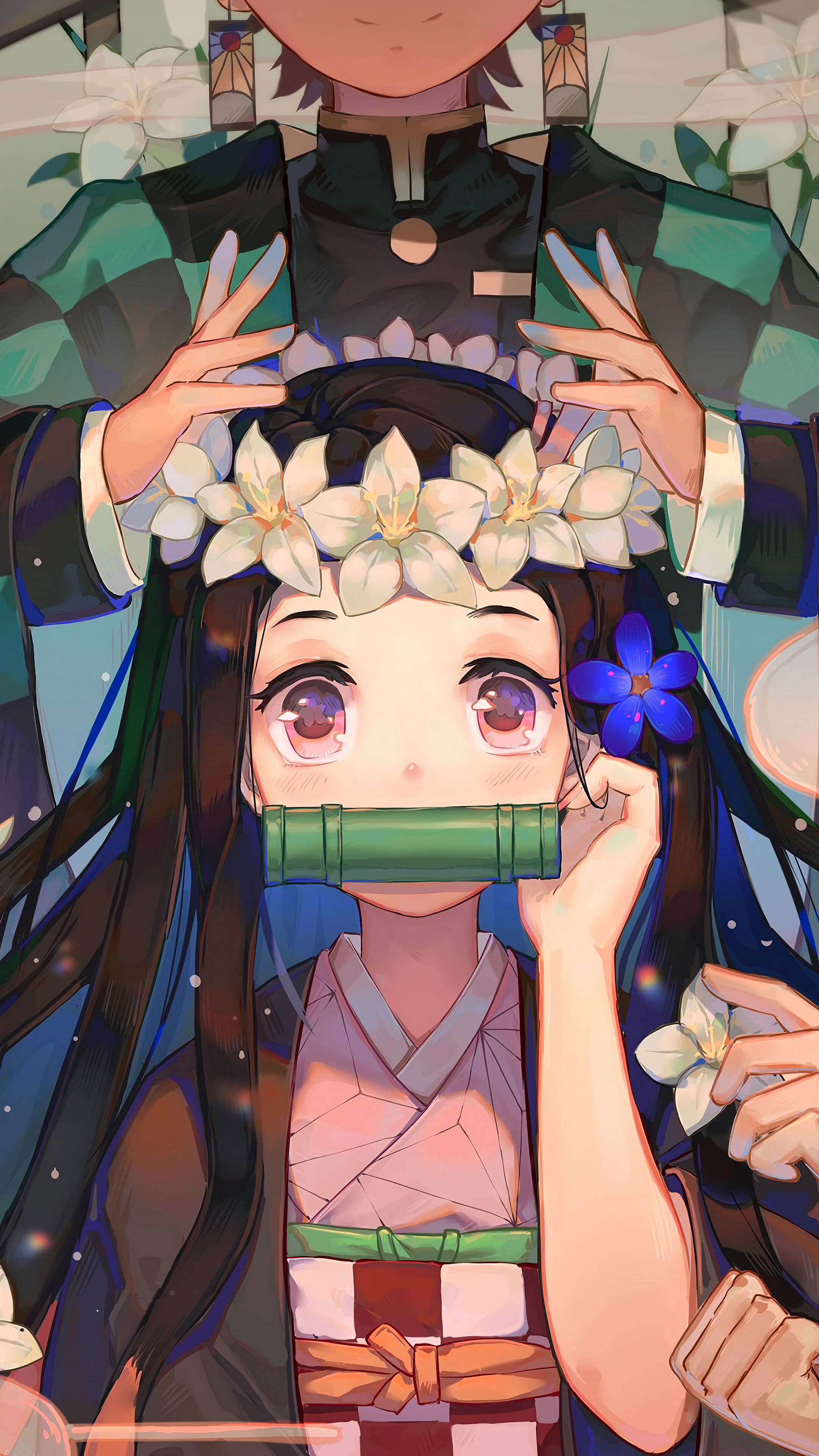 Featured image of post The Best 19 Kawaii Anime Wallpaper Nezuko Fanart Cute