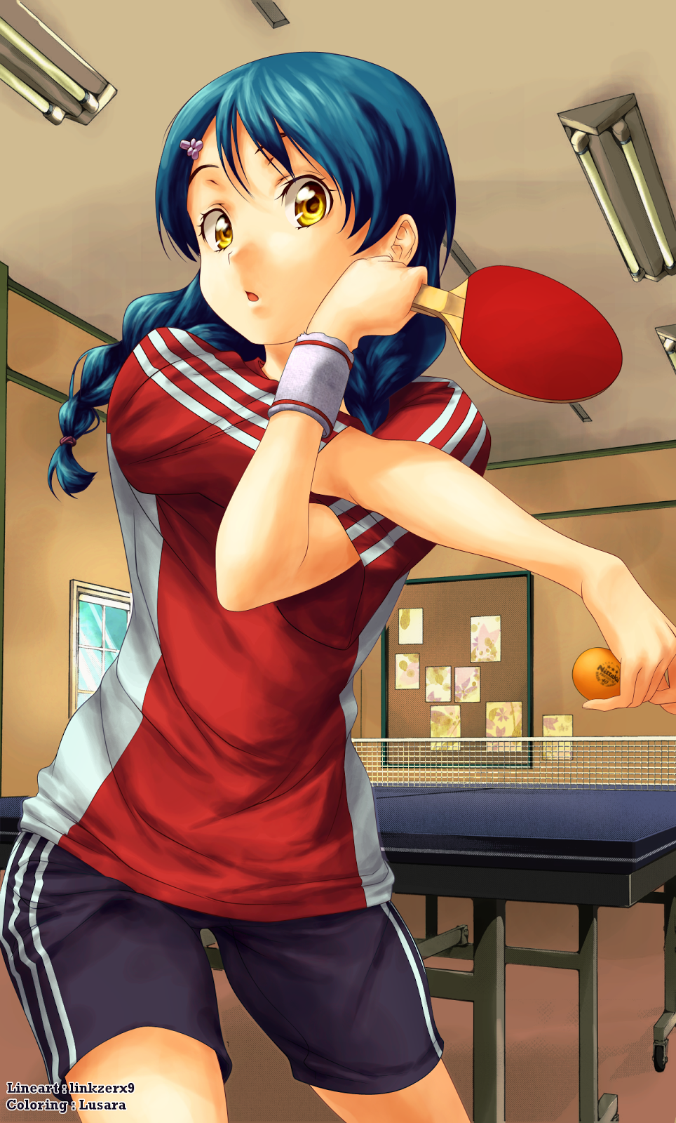 Image Picture Wallpaper Library: Tadokoro Megumi Play Ping Pong