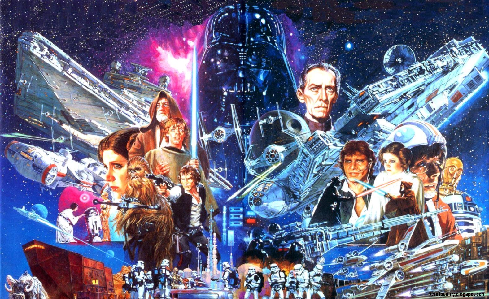 Classic Movie Star Wars Wallpaper