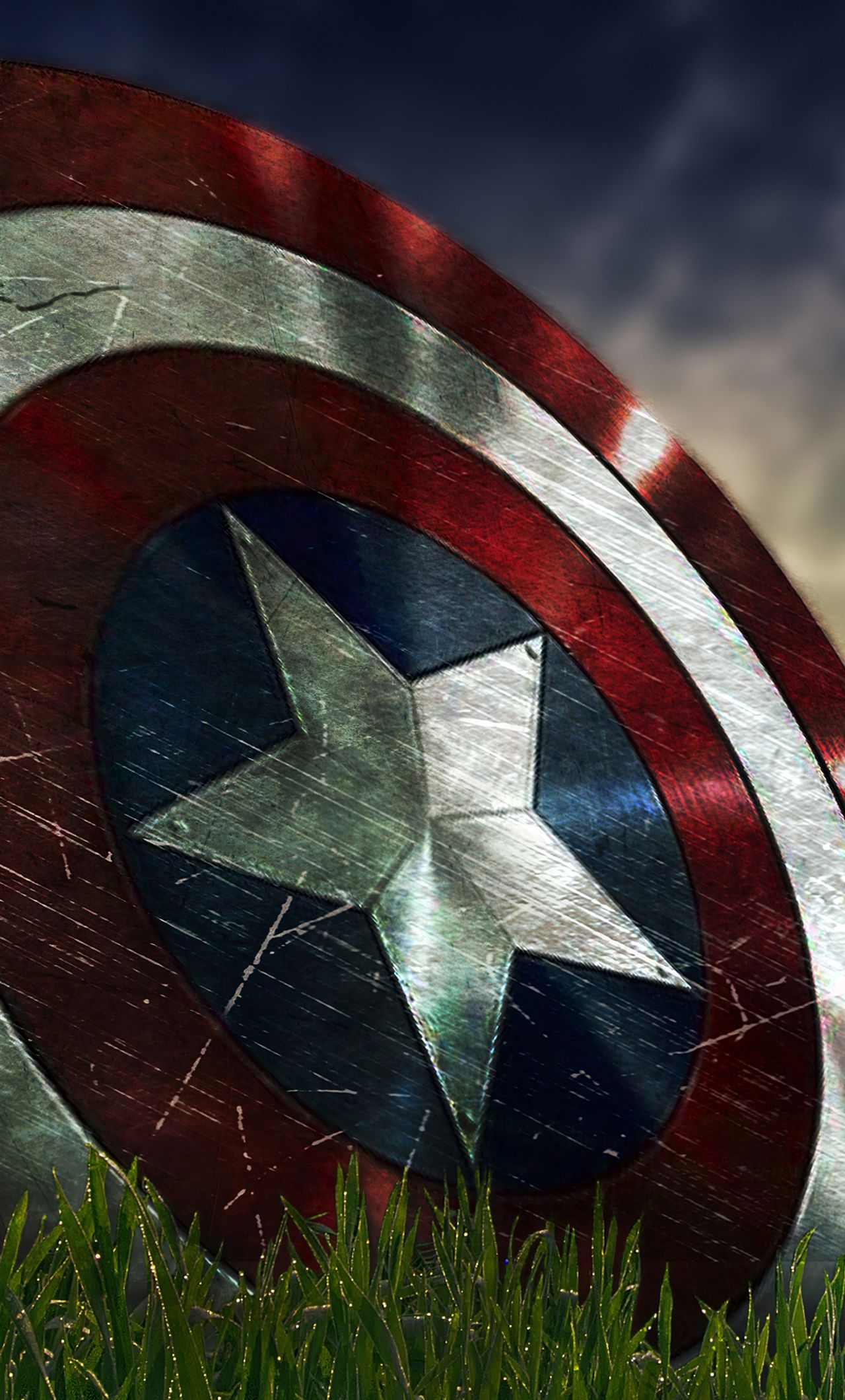 Captain America Shield Fortnite iPhone 6 plus Wallpaper