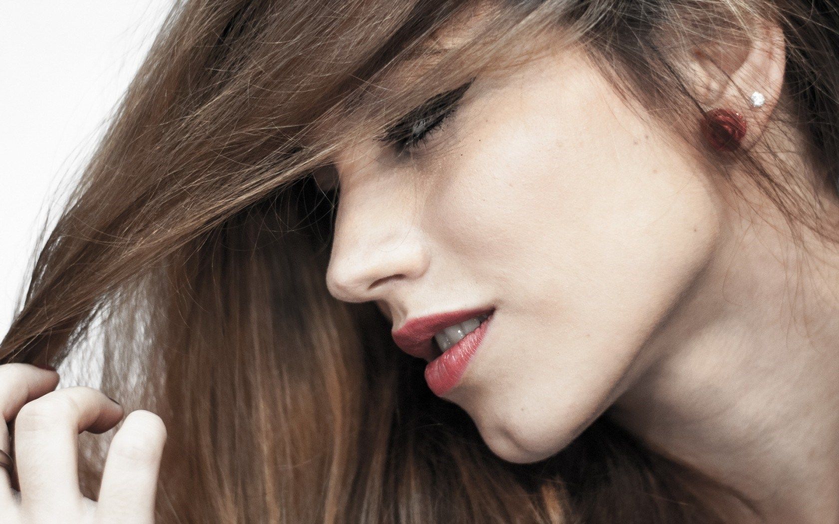 Girl Close Up Wallpaper