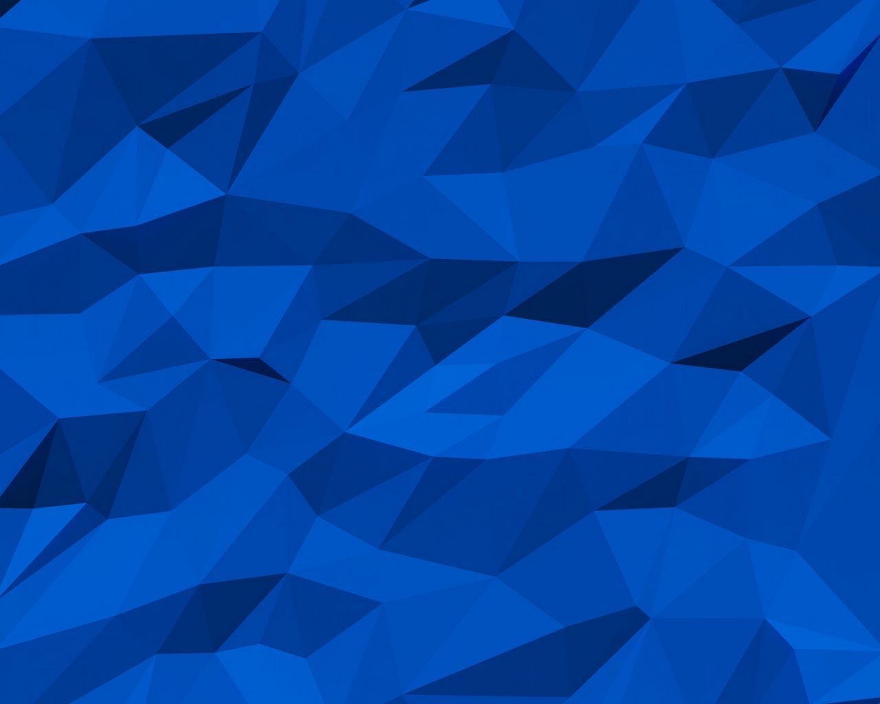 Download wallpaper 1280x1024 polygon, embossed, convex, blue