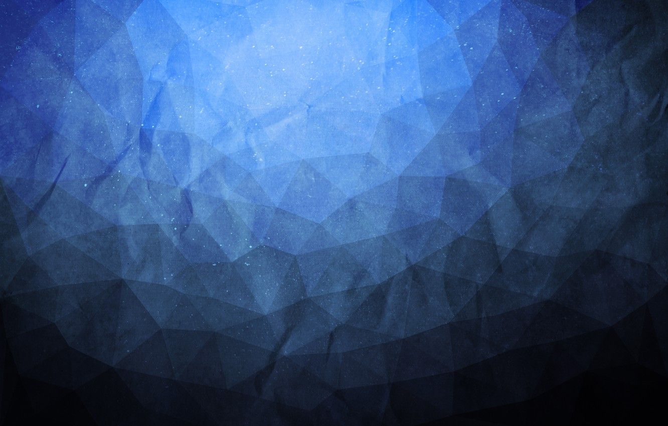 Wallpaper texture, blue, grunge, paper, triangle, polygon, abtract