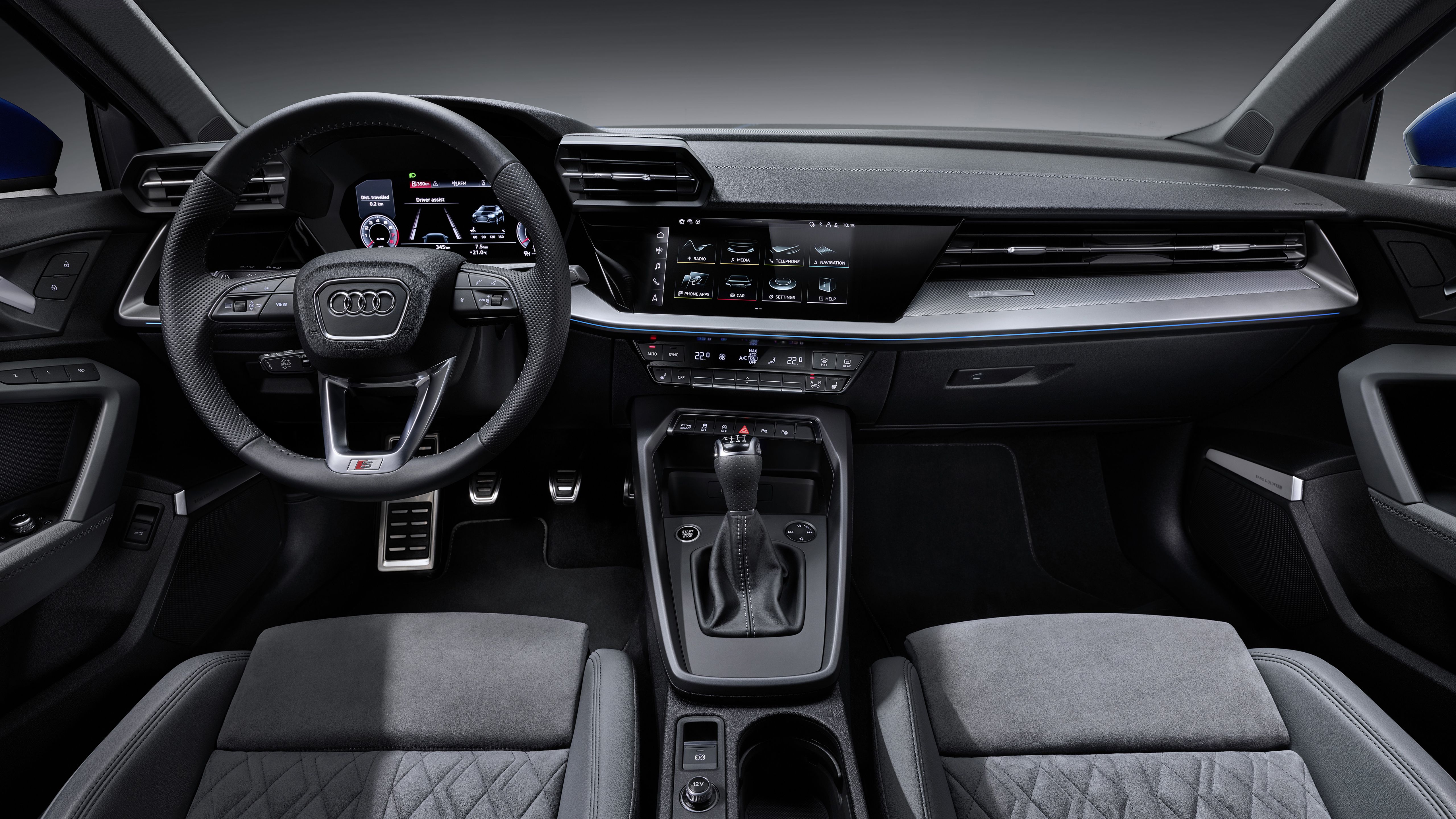 Audi A3 Sportback 35 TFSI 2020 4K Interior Wallpaper. HD Car Wallpaper