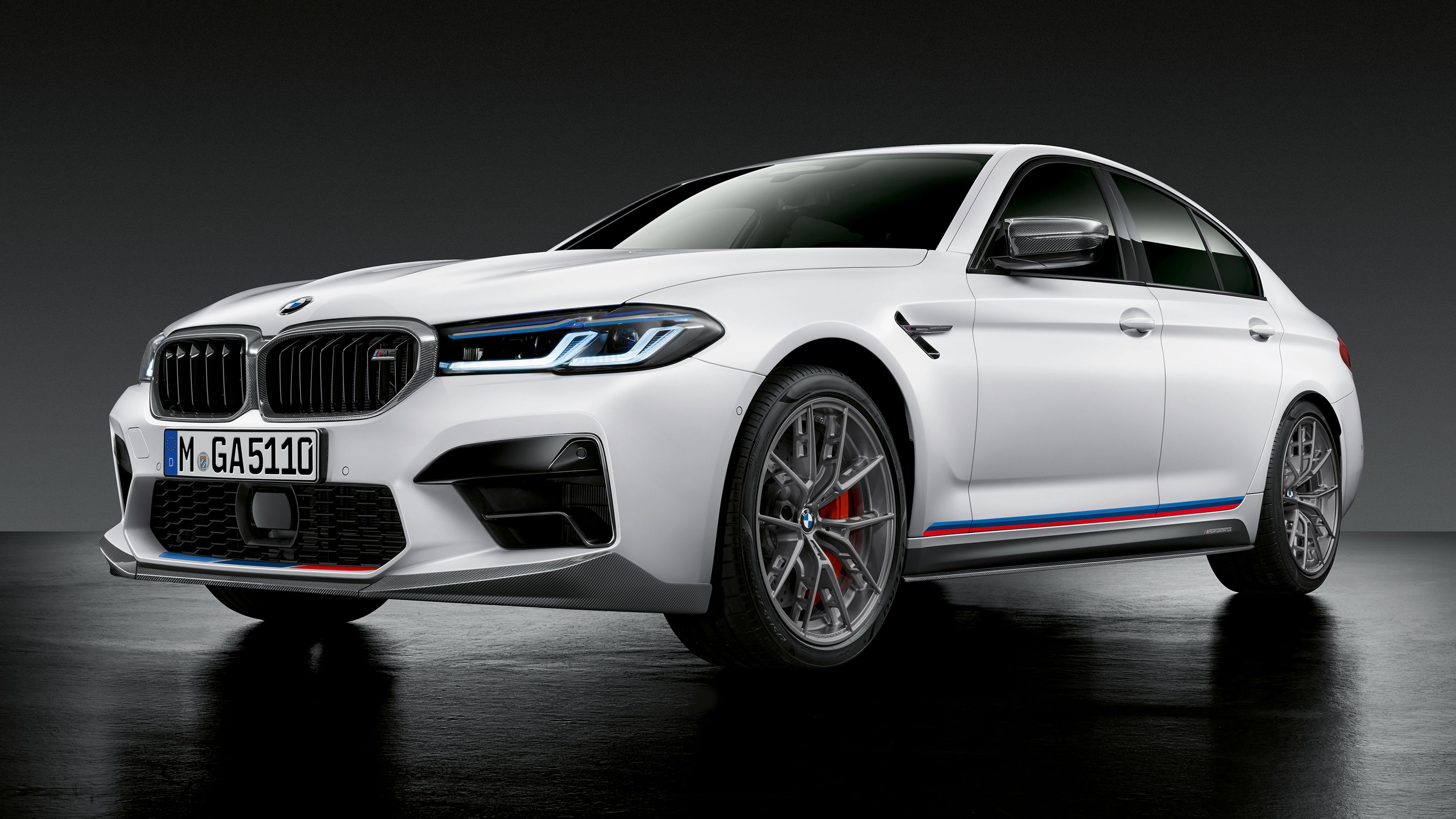BMW M5 Competition M Performance Parts 2020 4K Wallpaper. HD Car