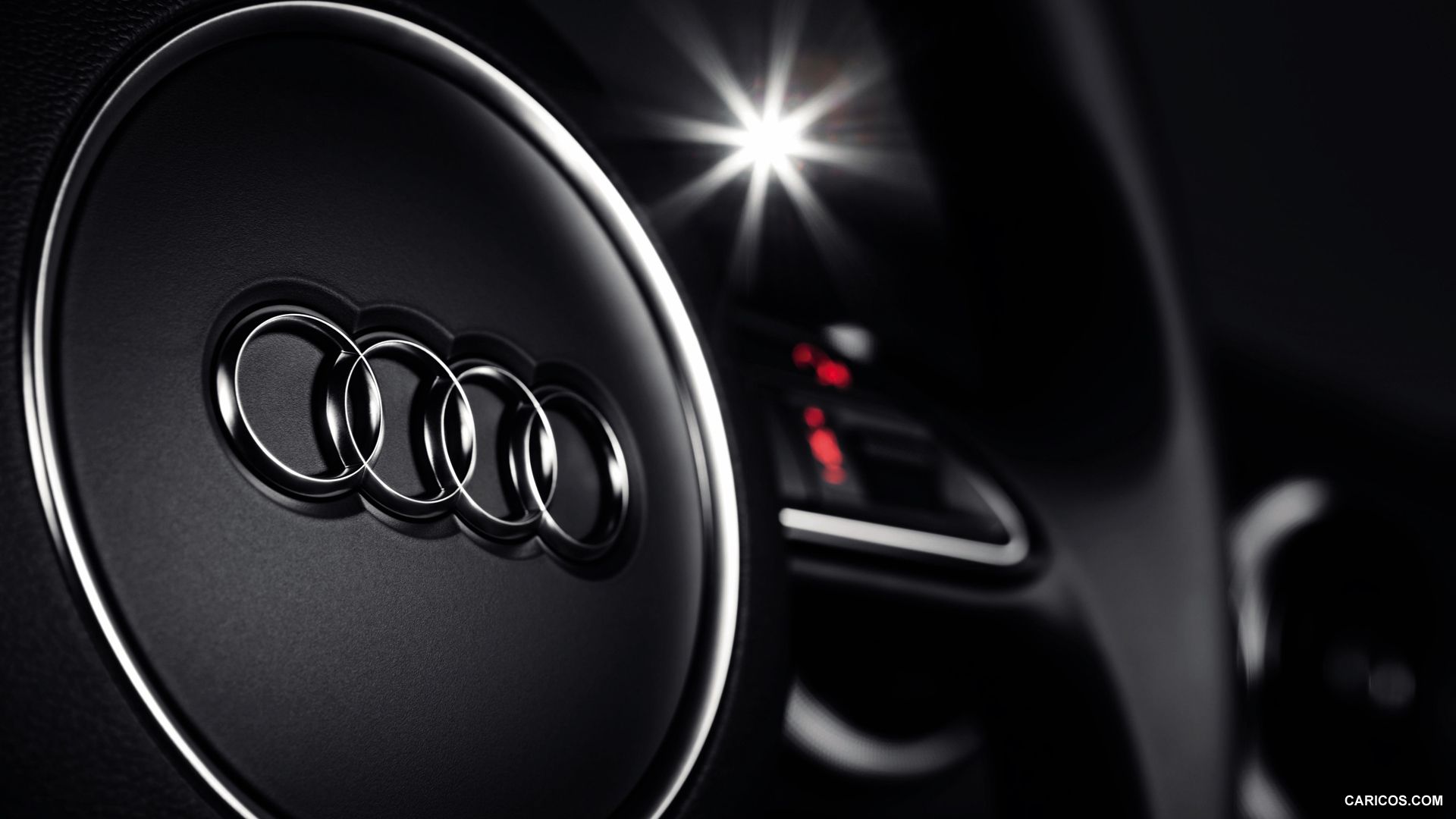 Audi A3 Sportback S Line Steering Wheel. HD Wallpaper