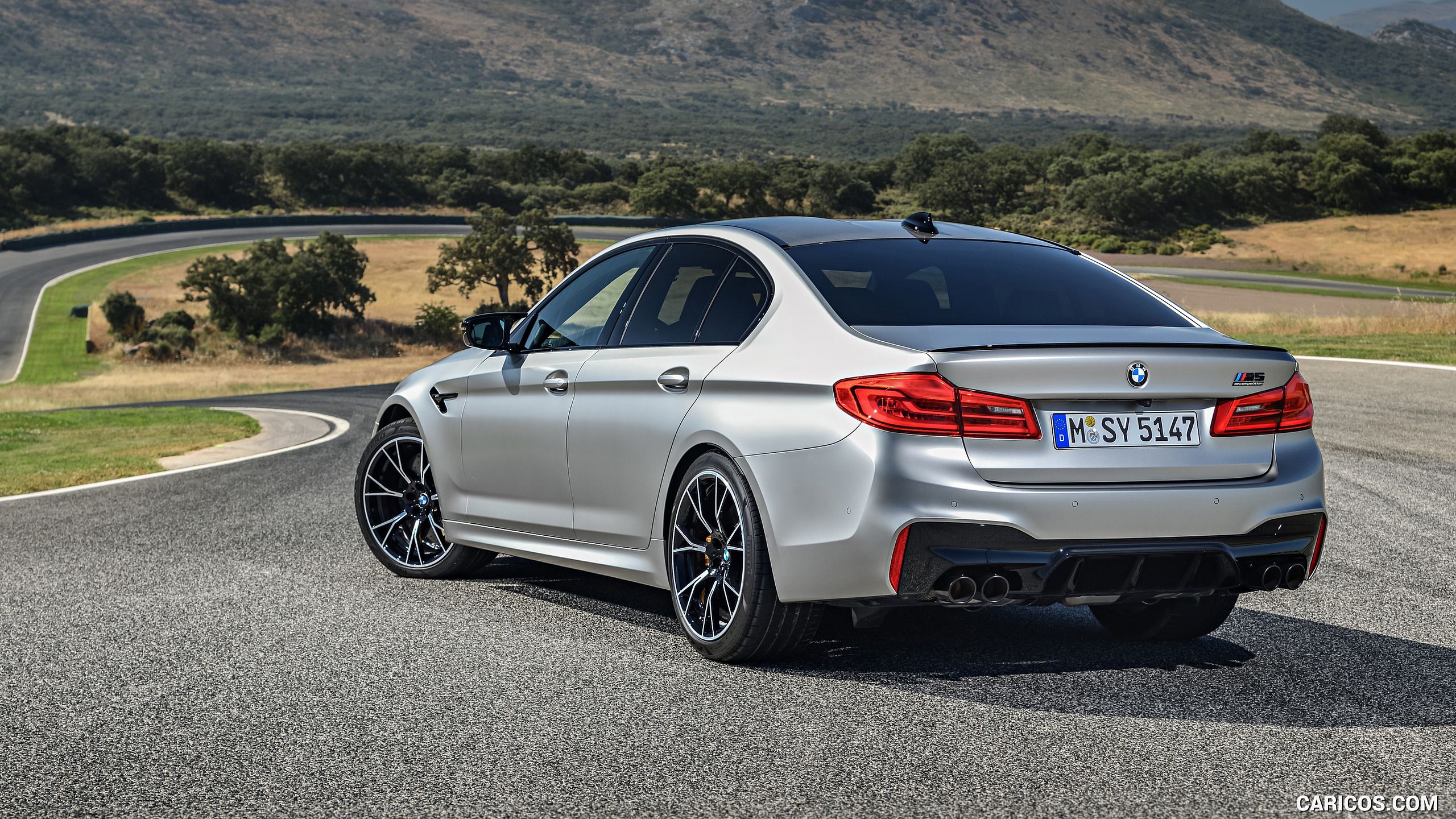 Free download 2019 BMW M5 Competition Rear Three Quarter HD