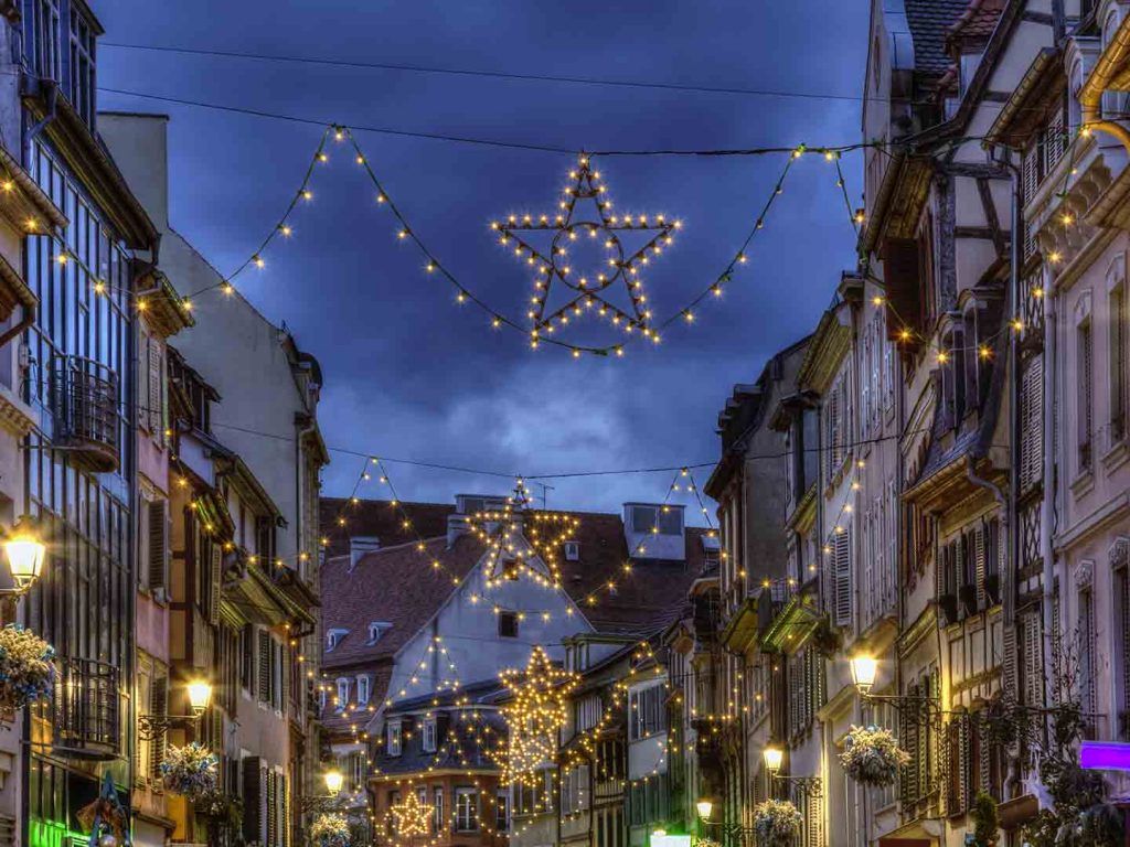 Decorated Street Alsace