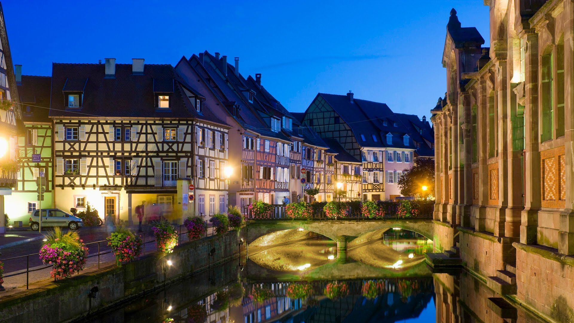 Lauch River, Colmar, France. Colmar, Places around the world