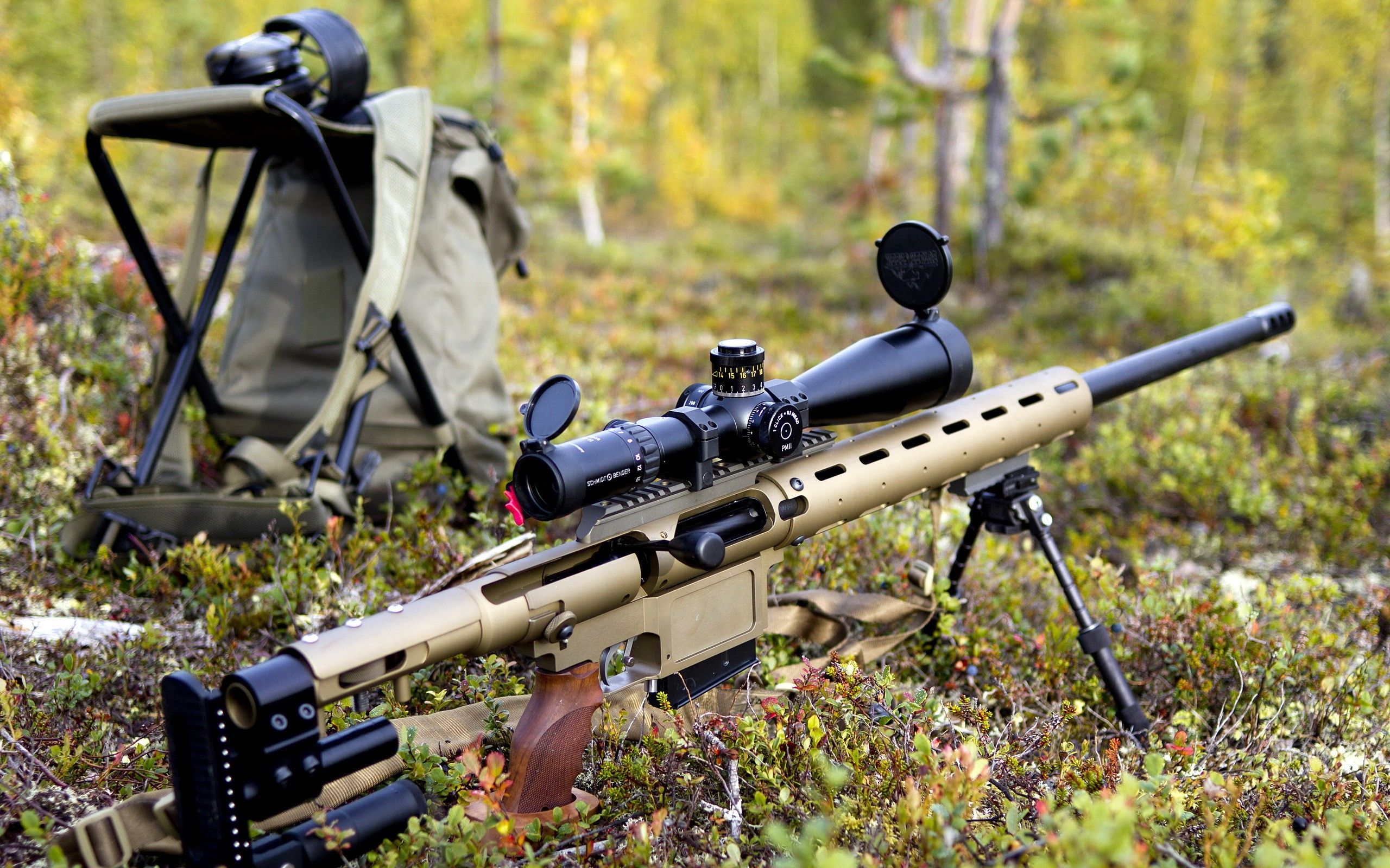 Lapua .338 Sniper Rifle HD Wallpaper