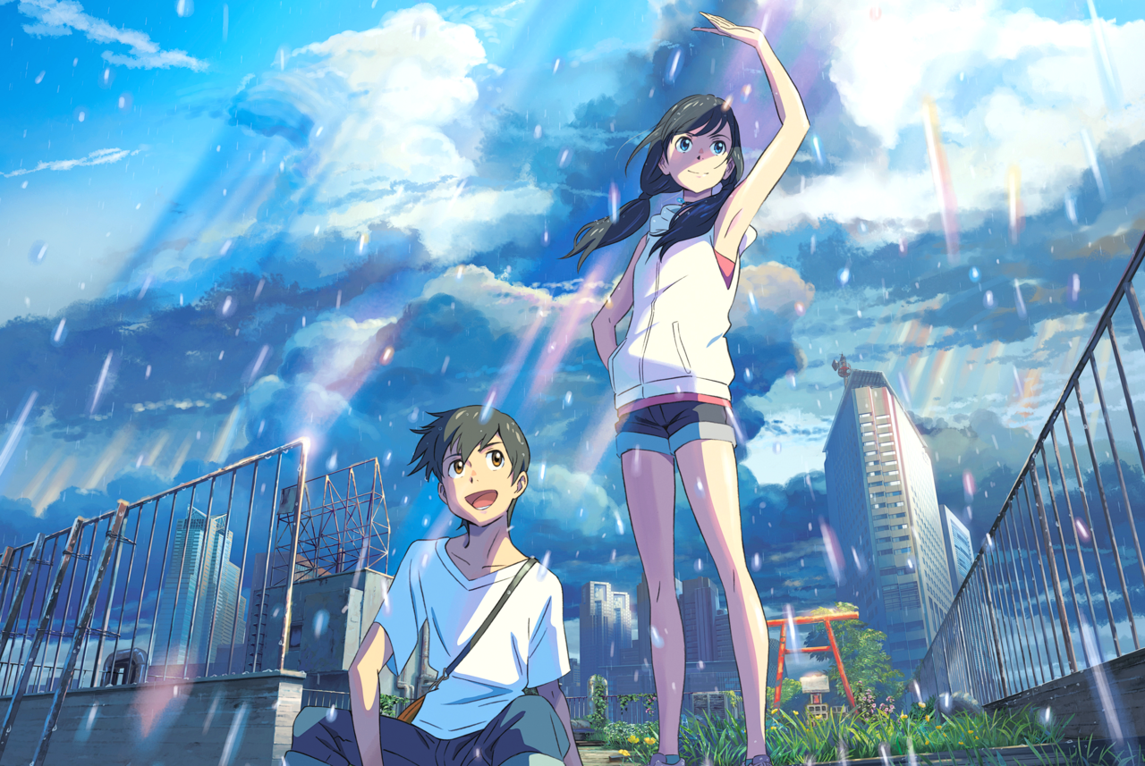 Makoto Shinkai's film Tenki No Ko official art!