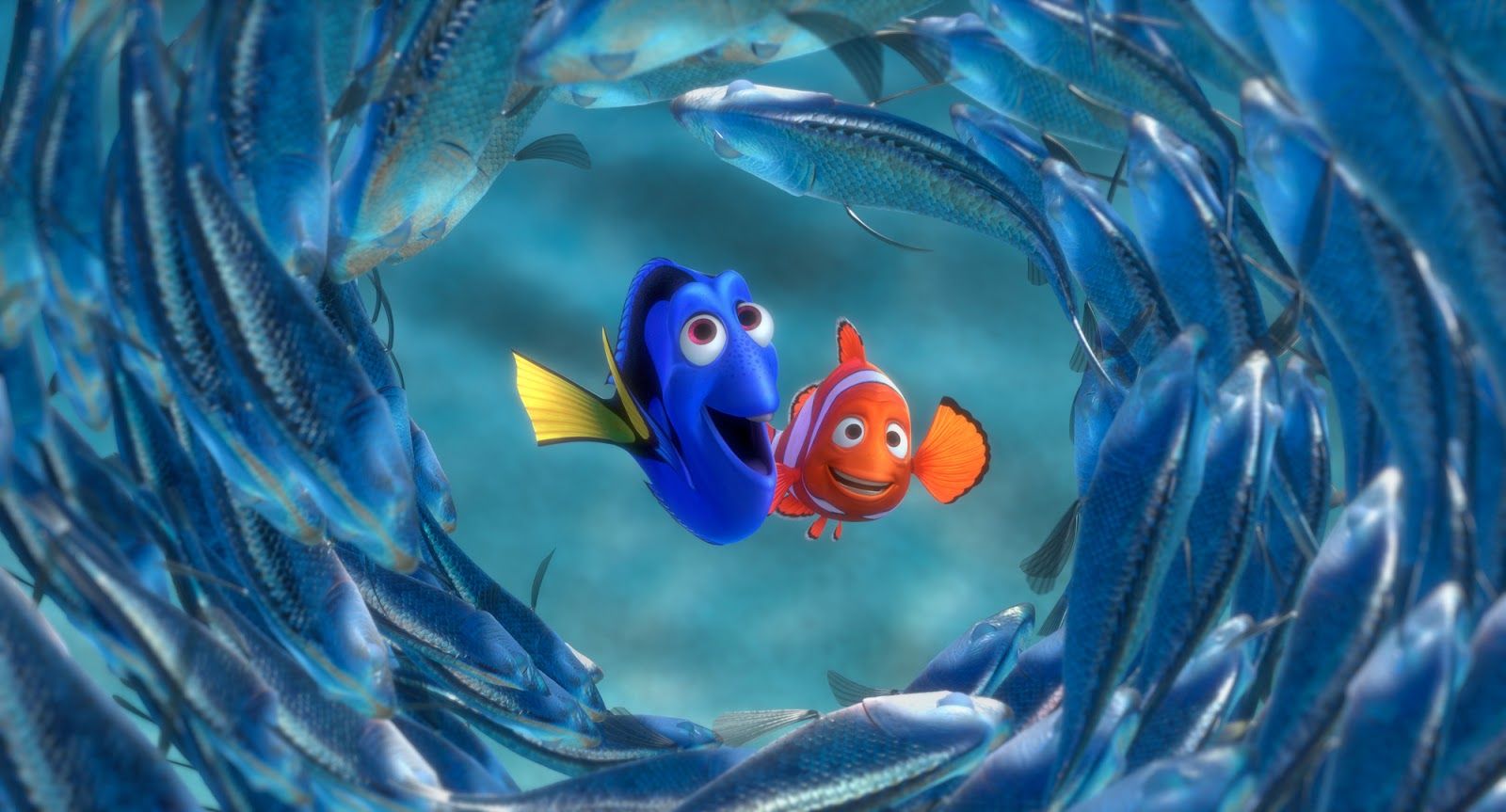 Finding Nemo Still Marlin Dory Full HD Wallpaper for Phone