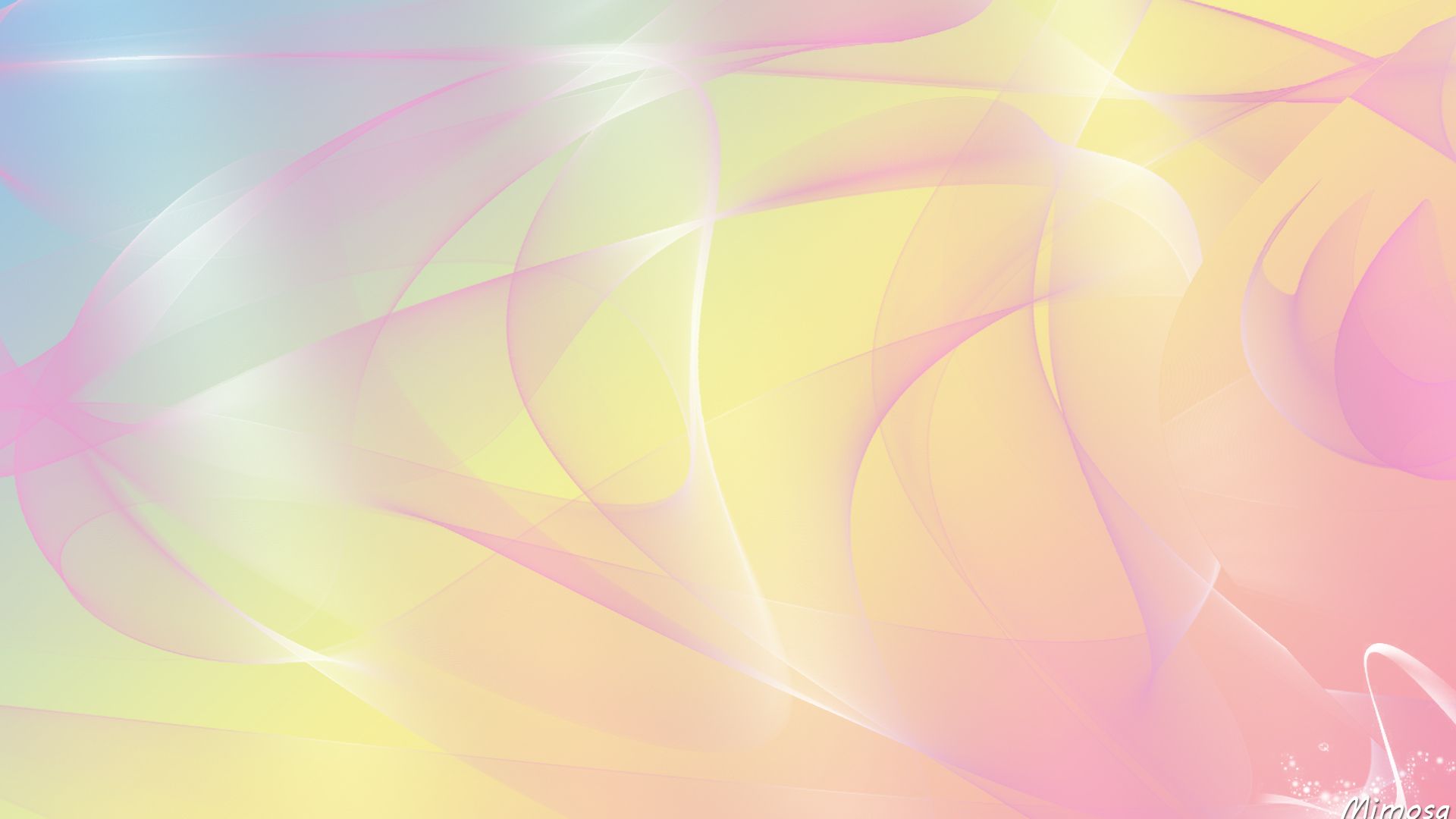 Pastel fractal HD Wallpaper