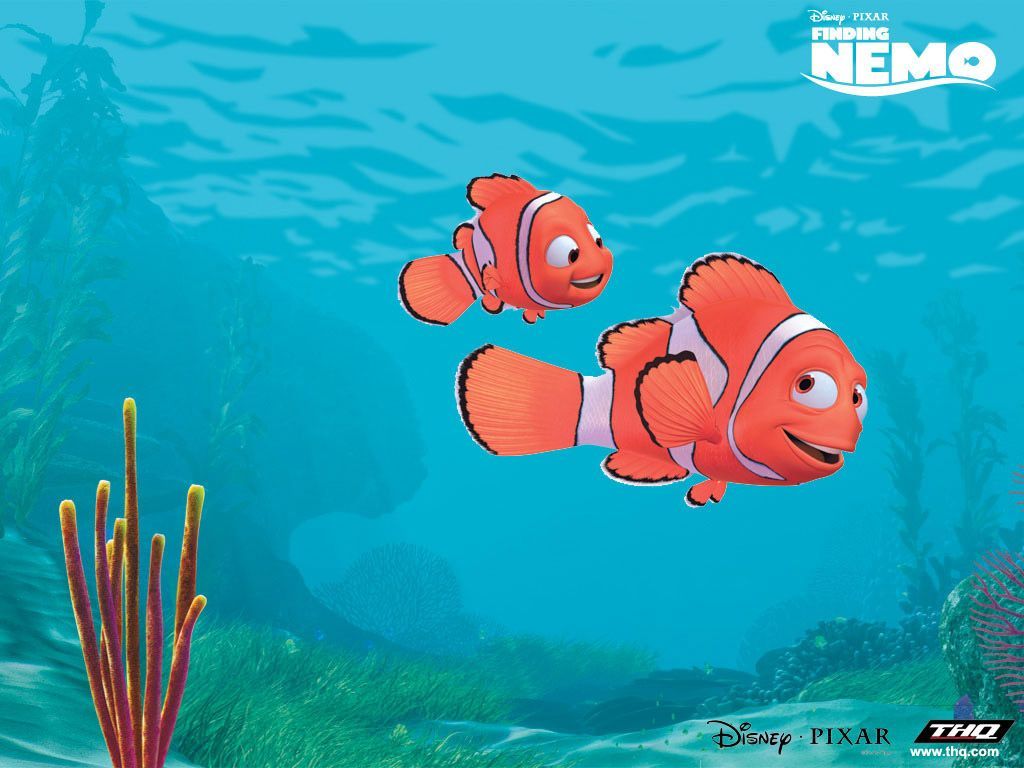 Desktop wallpaper Cartoons Nemo the Fish. Finding nemo, Nemo, Cartoon wallpaper