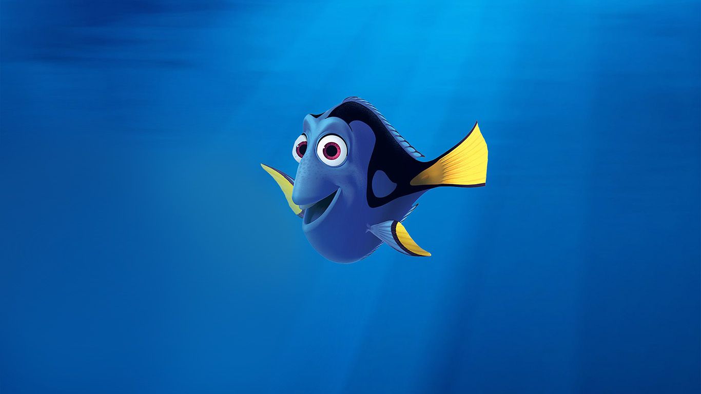 Finding Nemo Dory Disney Art Wallpaper