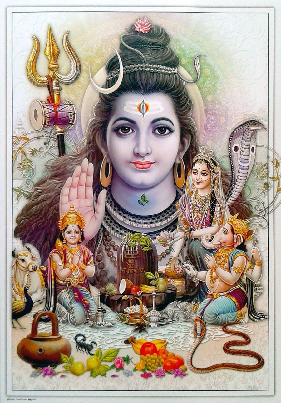 🔥 Mahadev Parvati And Lord Ganesha Wallpaper HD Download | MyGodImages