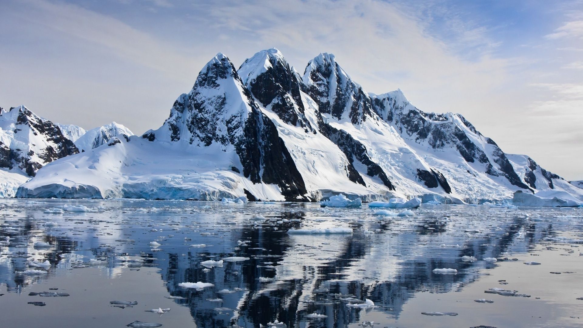 Snow Mountain HD Wallpaper[1920 × 1080]