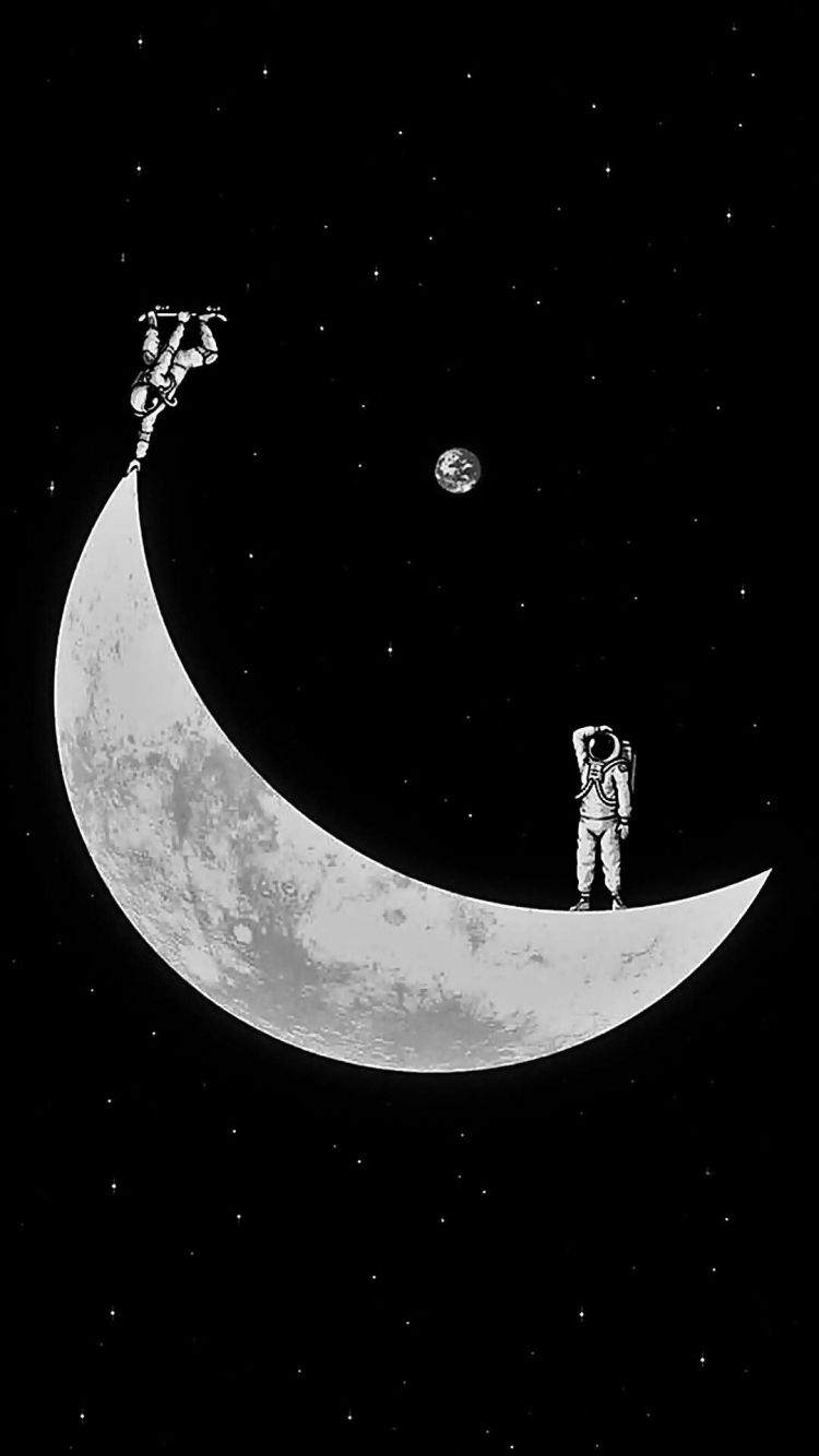 Free download space astronaut skate moon Wallpaper space Android wallpaper [1080x1920] for your Desktop, Mobile & Tablet. Explore Astronaut Girl Aesthetic Wallpaper. Astronaut Wallpaper, Astronaut Wallpaper, Cat Astronaut Wallpaper