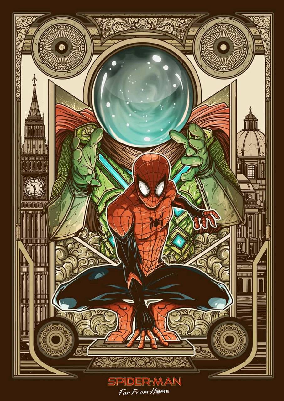 Spiderman Mysterio wallpaper