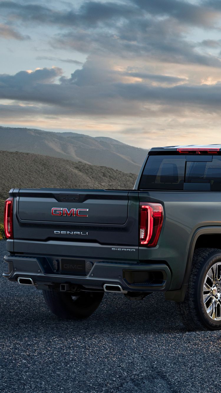 GMC Sierra Rear Side iPhone iPhone 6S, iPhone 7 HD 4k Wallpaper, Image, Background, Photo and Picture