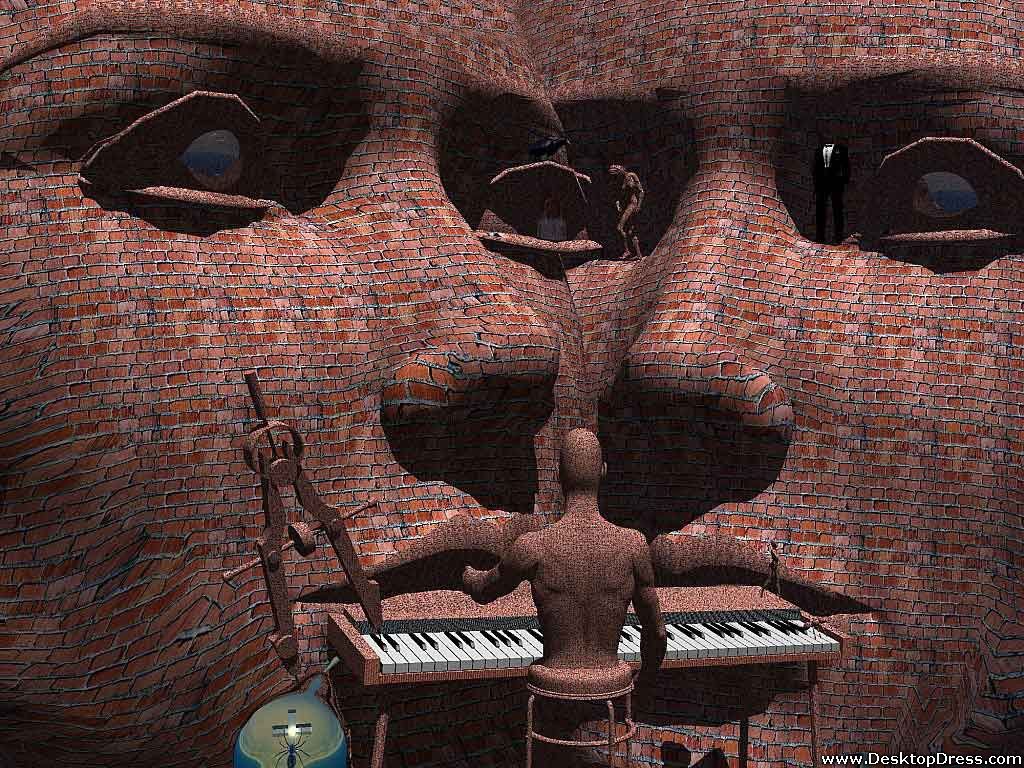 Desktop Wallpaper 3D Background Music Lovers