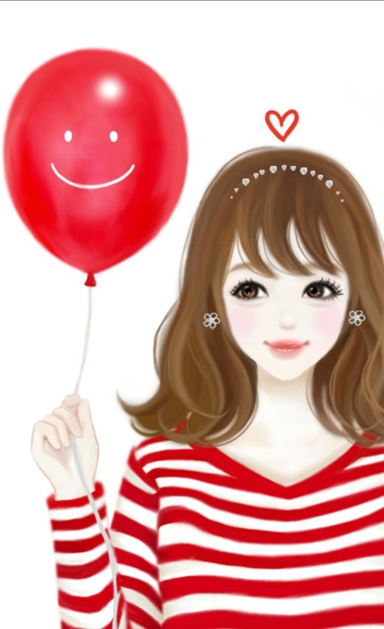Cute Korean Girl Wallpaper FULL HD for Android