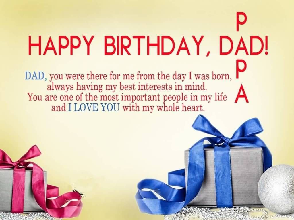 Happy Birthday Dad Wishes, Image & Whats App Status