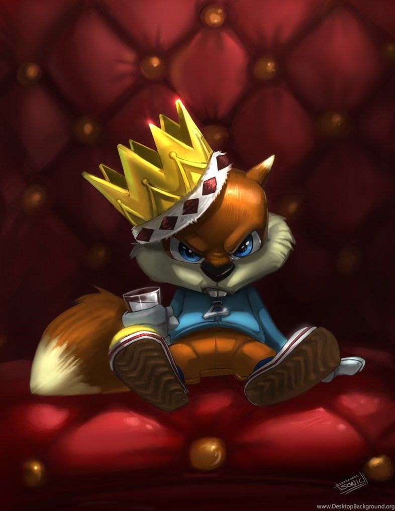 Conker's Bad Fur Day Wallpaper Desktop Background