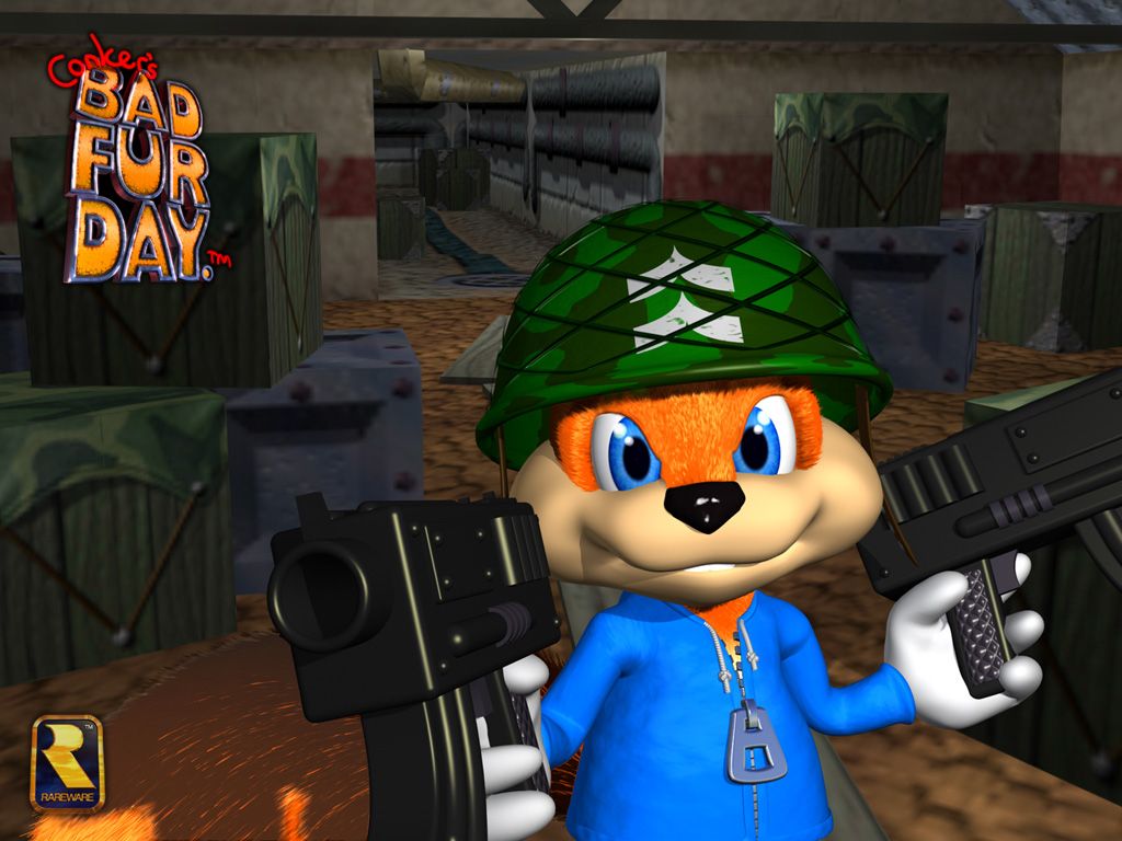 Conker's Bad Fur Day.