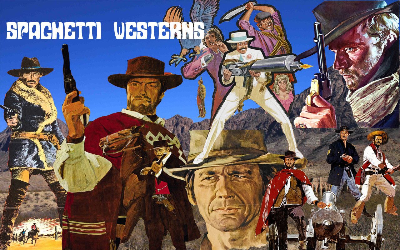 Free download here is a spaghetti western themed wallpaper i