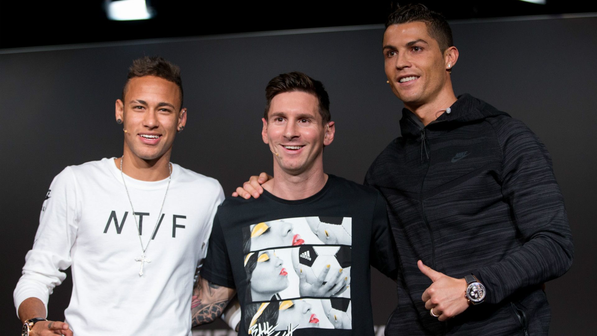 Neymar inspired by 'monster' Cristiano Ronaldo and 'idol' Lionel