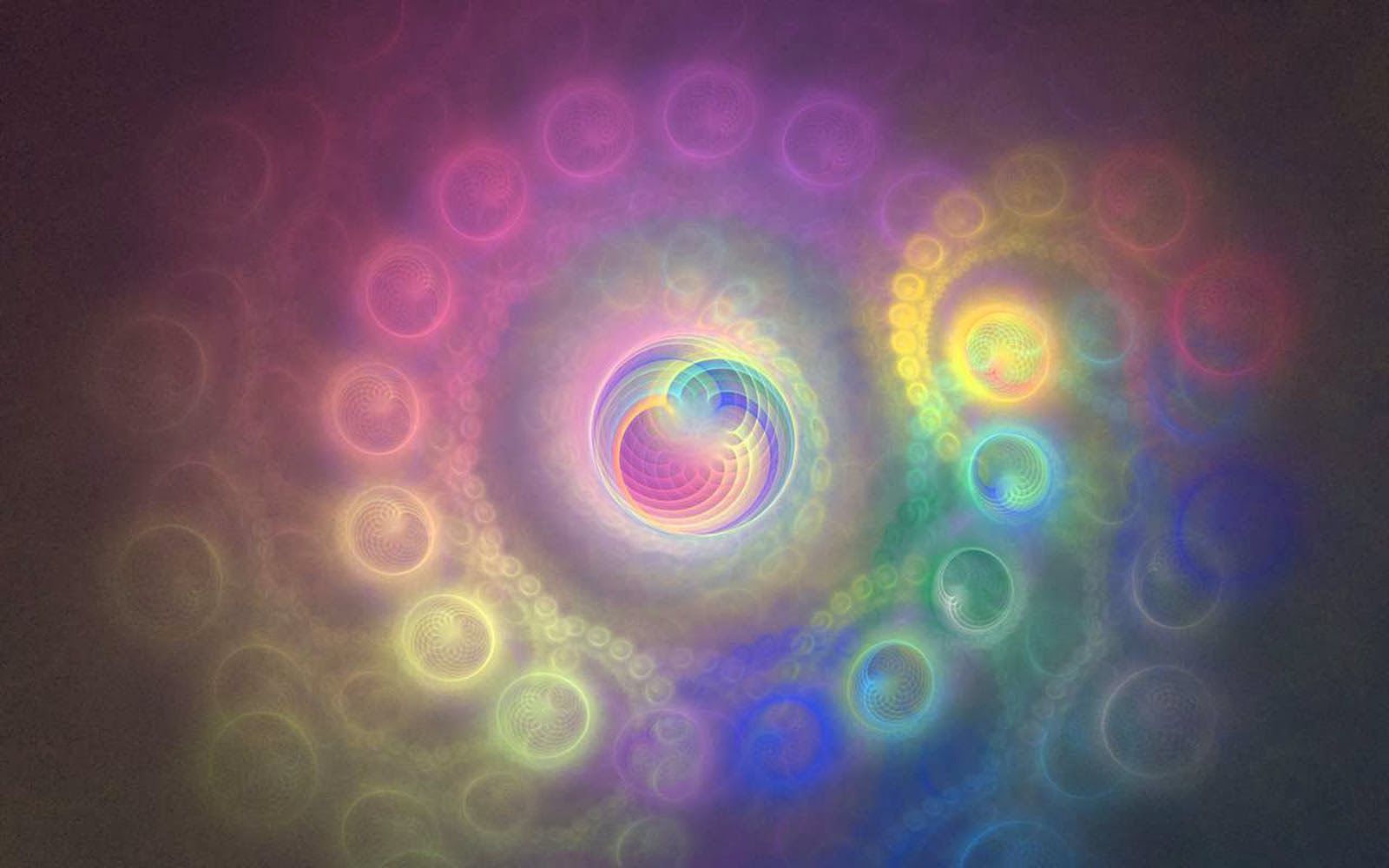 wallpaper: Geometry Rainbow Colours Wallpaper