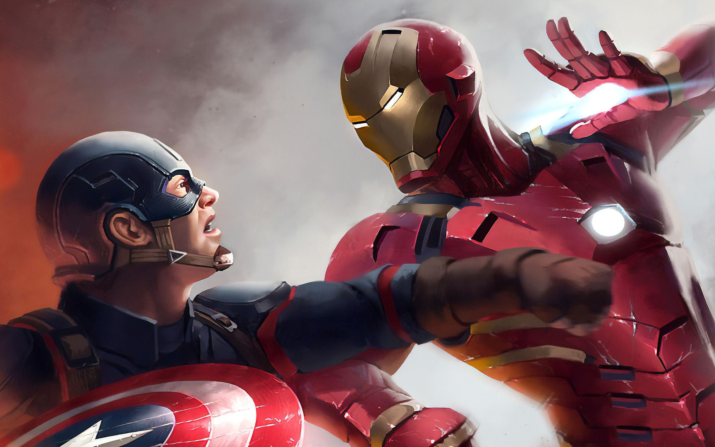 Iron Man Vs Captain America 4k Macbook Pro Retina HD 4k
