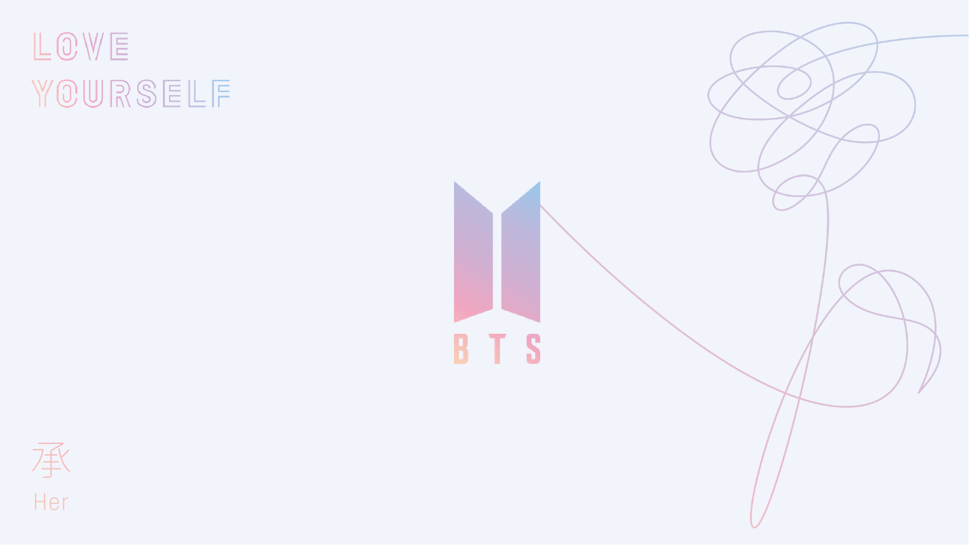 Bts Love Yourself Desktop Wallpapers Wallpaper Cave