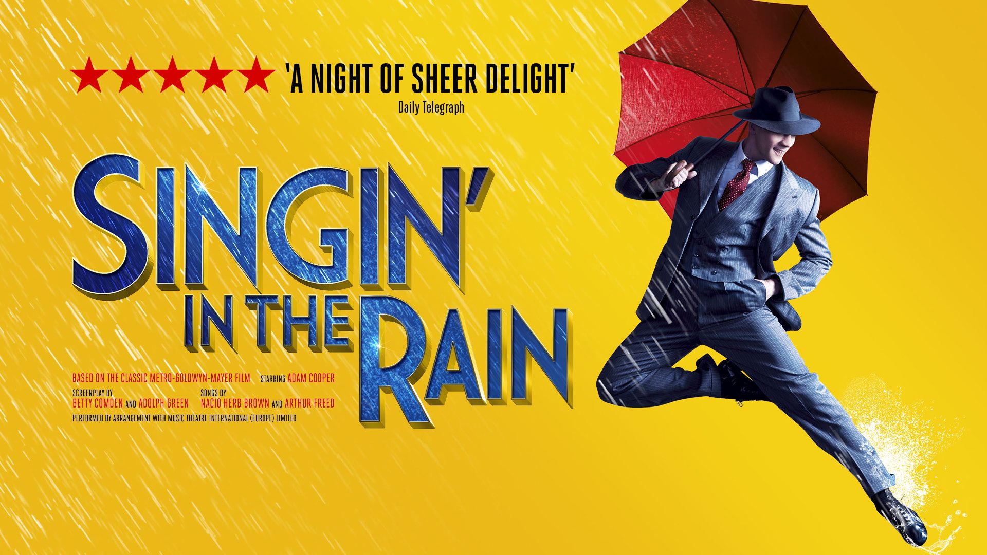Singin' in the Rain. Michael Harrison Entertainment