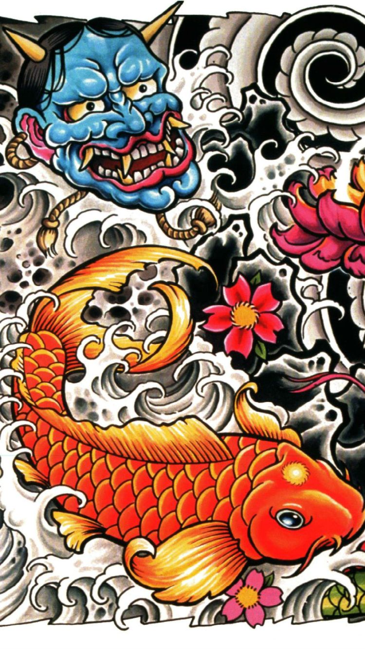 Artistic Tattoo (750x1334) Wallpaper
