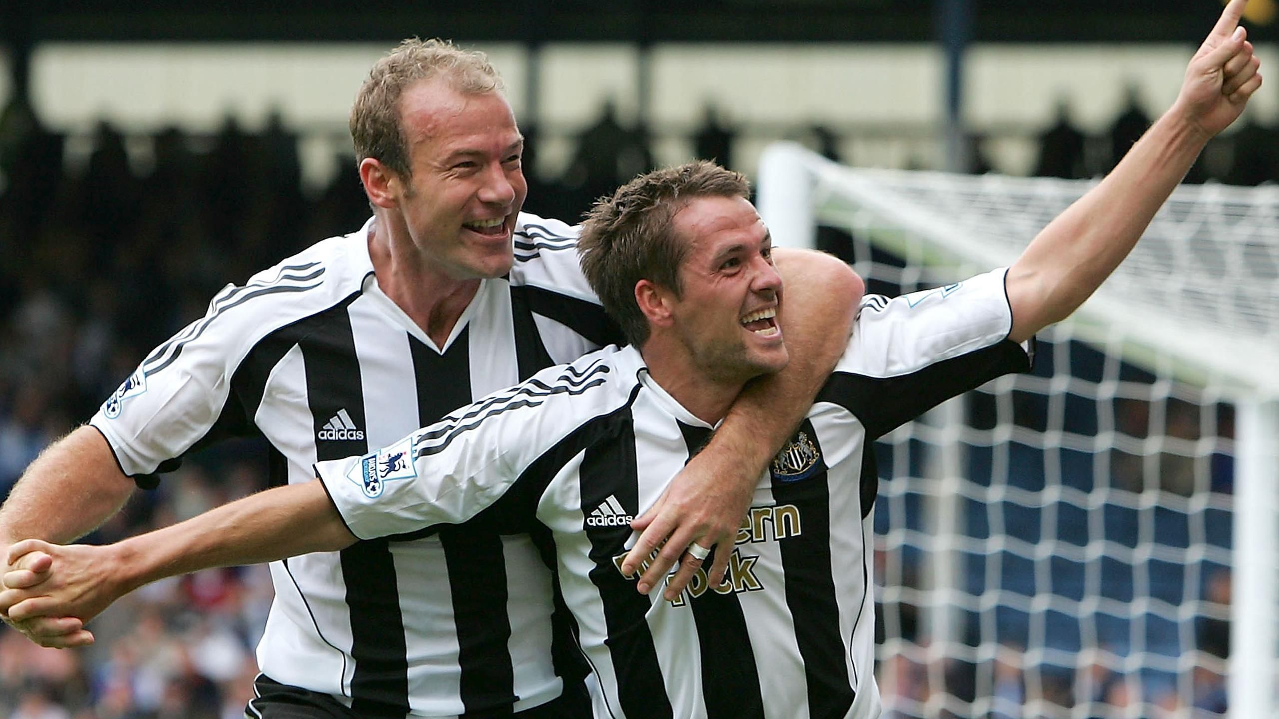 Football news Newcastle strikers Alan Shearer and Michael