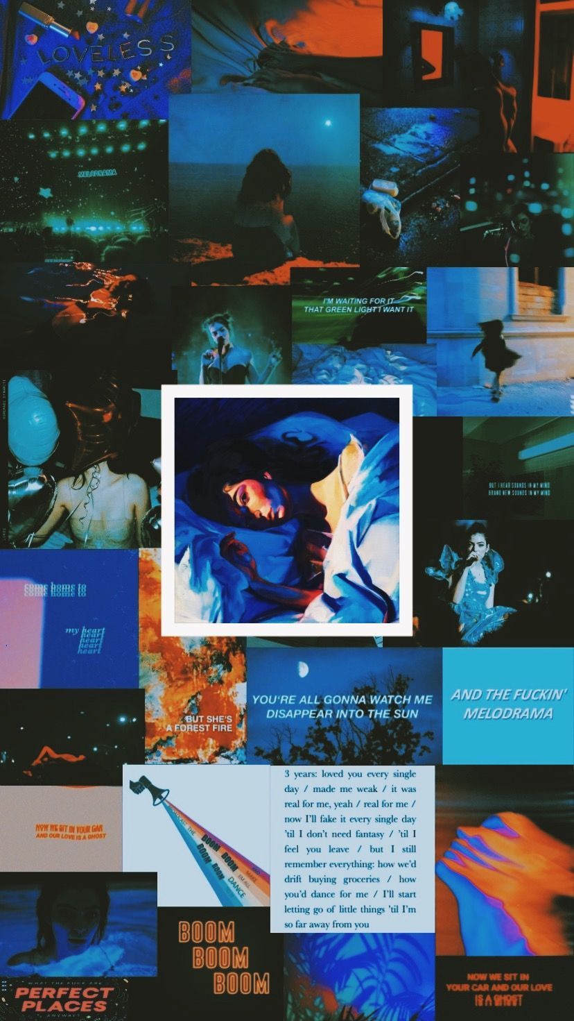 Melodrama. Lorde album, Music collage, Lorde