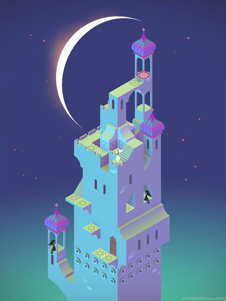 Monument Valley: An IOS And Android Game By Ustwo Desktop Background