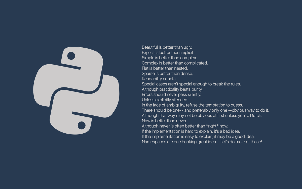 Randy Olson wallpaper for those who are serious about the zen of #Python. #programming